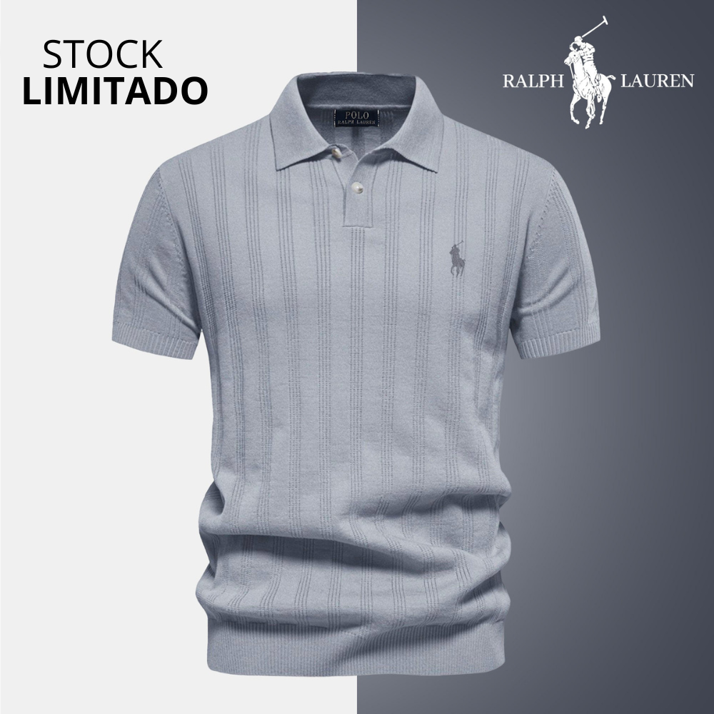 Polo Hombre de Tejido Texturizado RL