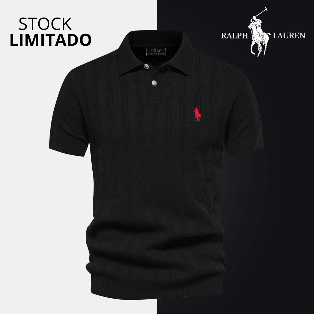Polo Hombre de Tejido Texturizado RL